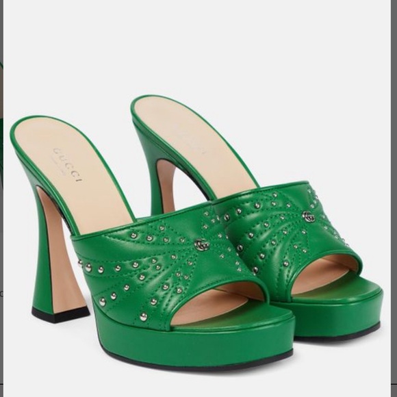 Gucci Shoes - ❤️❤️ GUCCI
Leather Studded Accents Sandal ❤️❤️